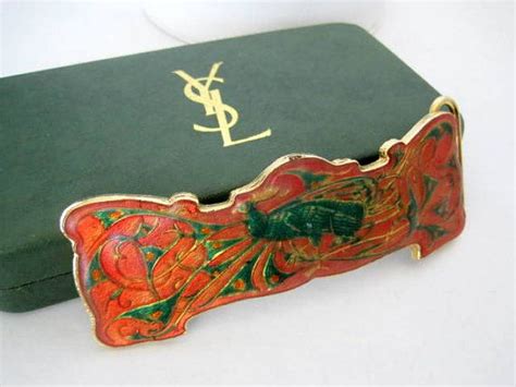 vintage YSL belt buckle